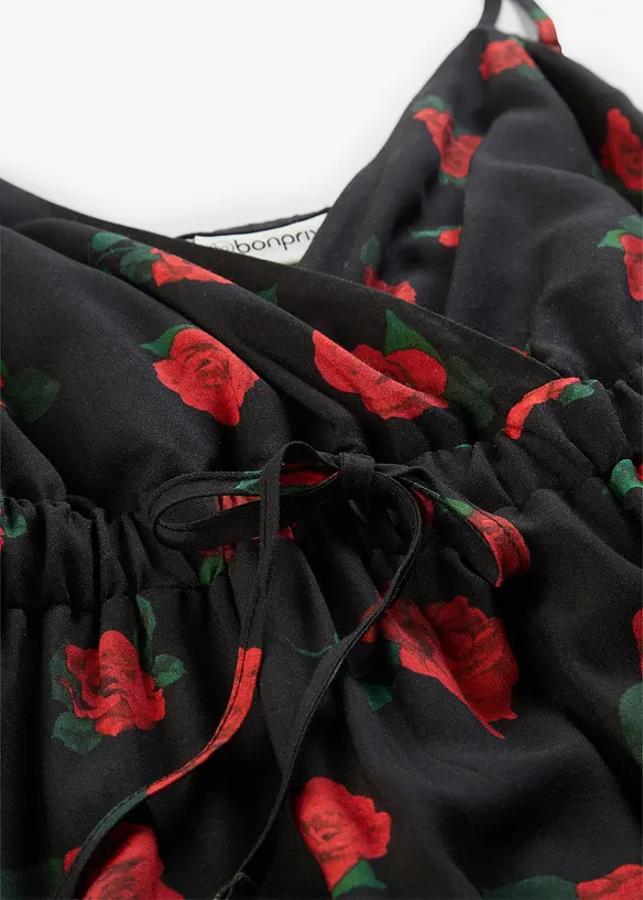 Maxikleid aus flie&szlig;ender Viskose, bonprix