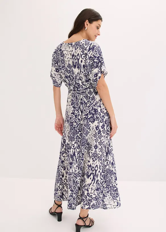 Maxikleid aus flie&szlig;ender Viskose, bonprix