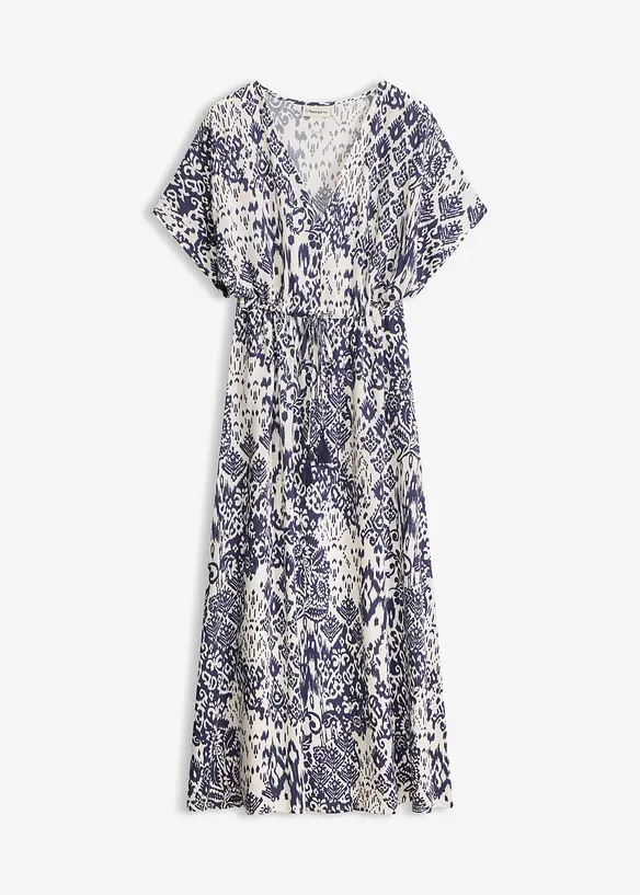 Maxikleid aus flie&szlig;ender Viskose, bonprix