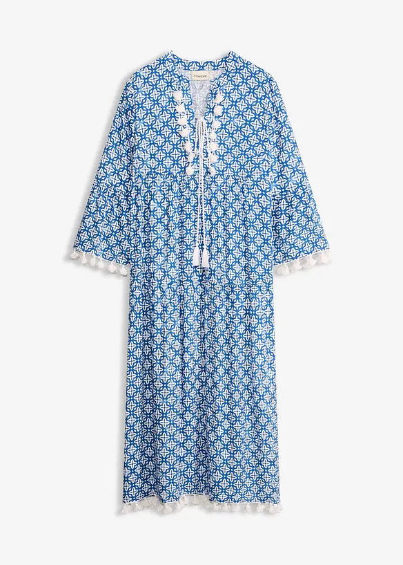 Tunika-Kleid aus flie&szlig;ender Viskose, bonprix