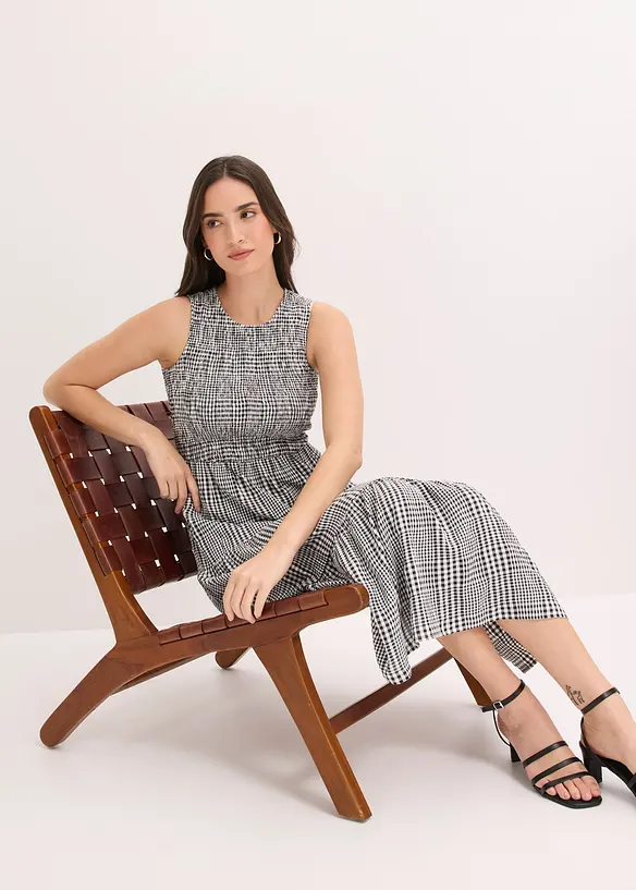 Midikleid aus Viskose-Mix, bonprix