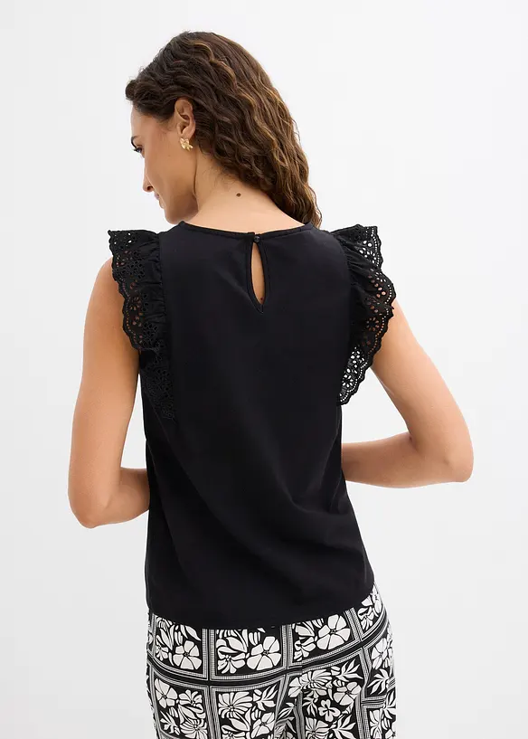 Top en coton extensible, bonprix