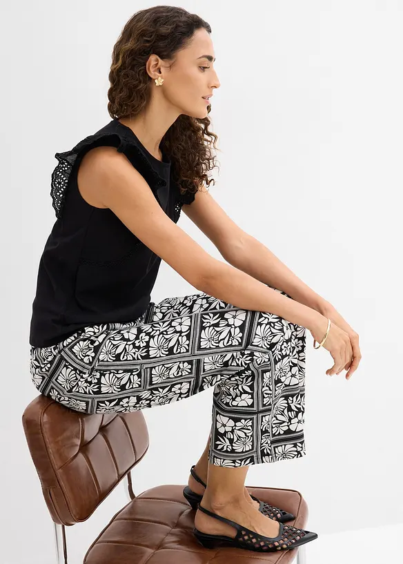 Top en coton extensible, bonprix