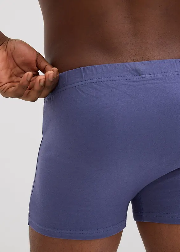 Lot de 5 boxers coton, bonprix