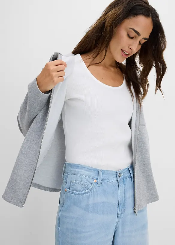 Lot de 2 T-shirts en coton c&ocirc;tel&eacute;, bonprix