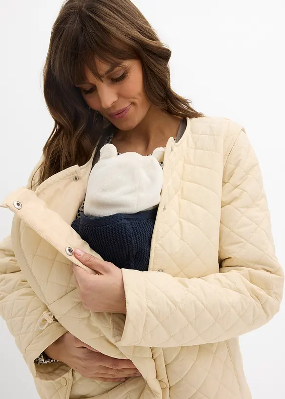 6-in-1 Umstands-&Uuml;bergangsjacke und Weste mit Trageeinsatz, bonprix