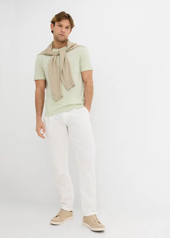 T-shirt en maille piqu&eacute;e 100% coton, bonprix