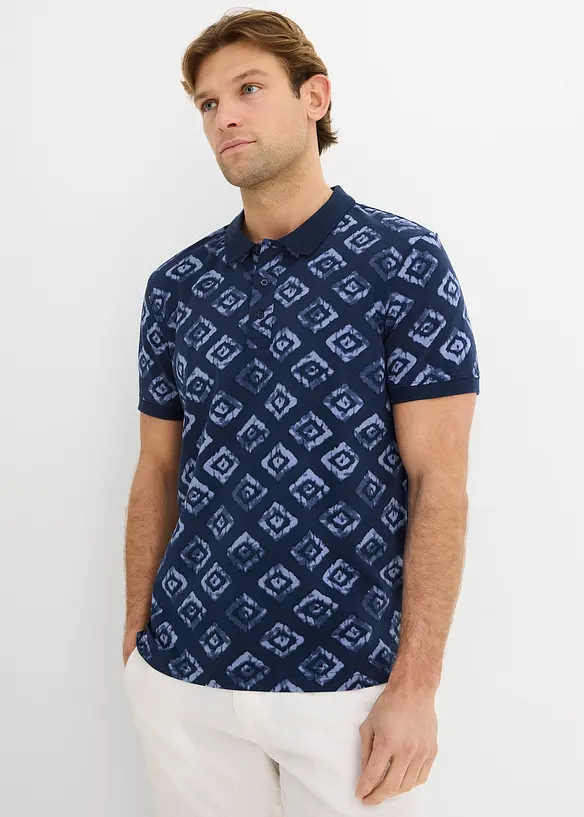 Polo slim en jersey, bonprix