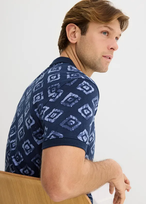 Polo slim en jersey, bonprix