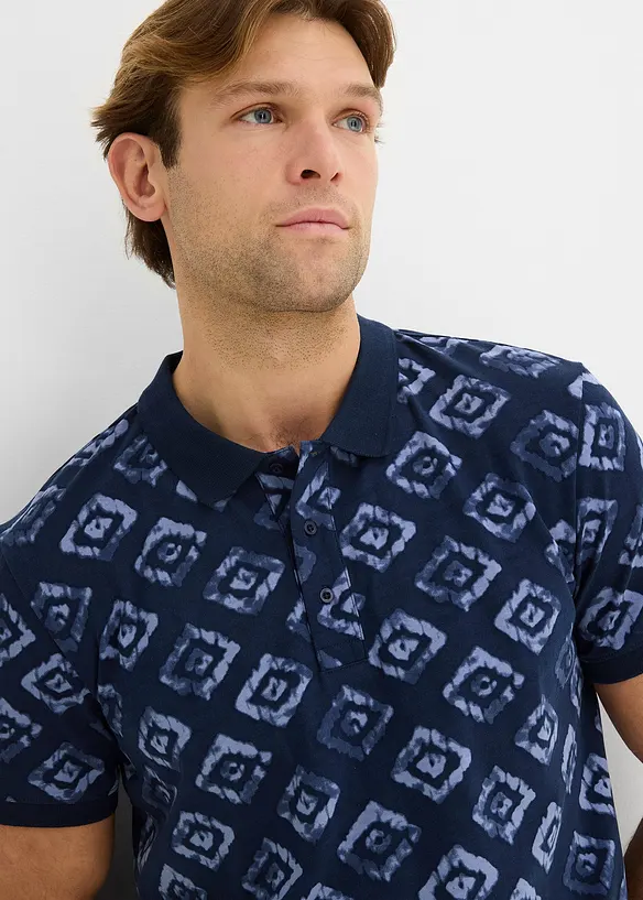 Polo slim en jersey, bonprix