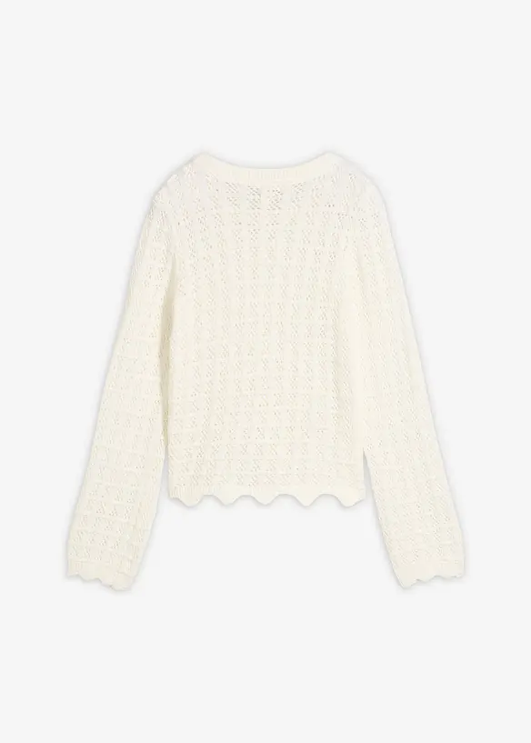 Pull ajour&eacute;, bonprix