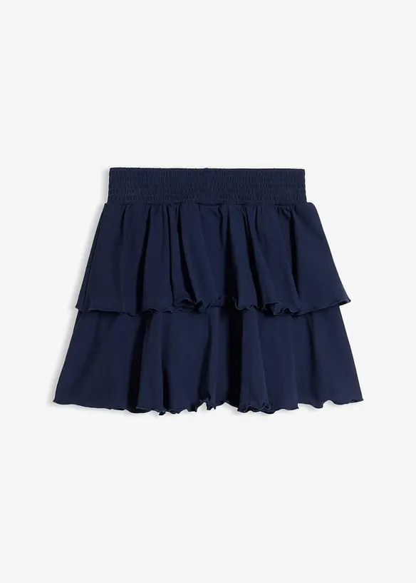 Jupe-short en jersey de coton, bonprix