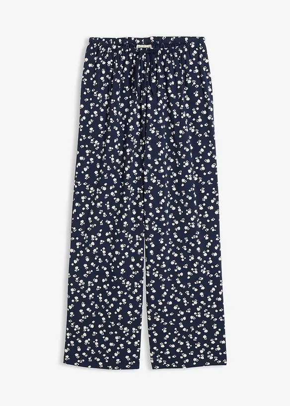 Pantalon en jersey textur&eacute;, bonprix