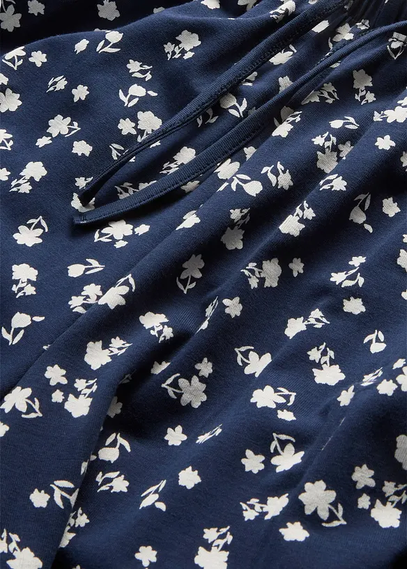 Pantalon en jersey textur&eacute;, bonprix