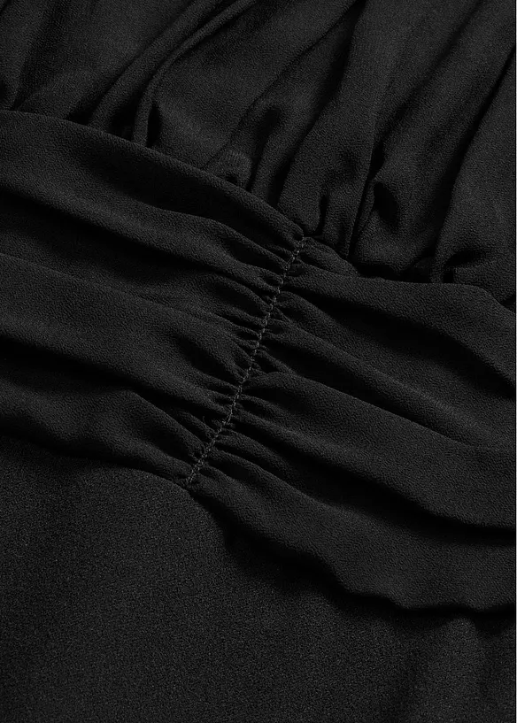 Robe de soir&eacute;e en cr&ecirc;pe textur&eacute;, bonprix