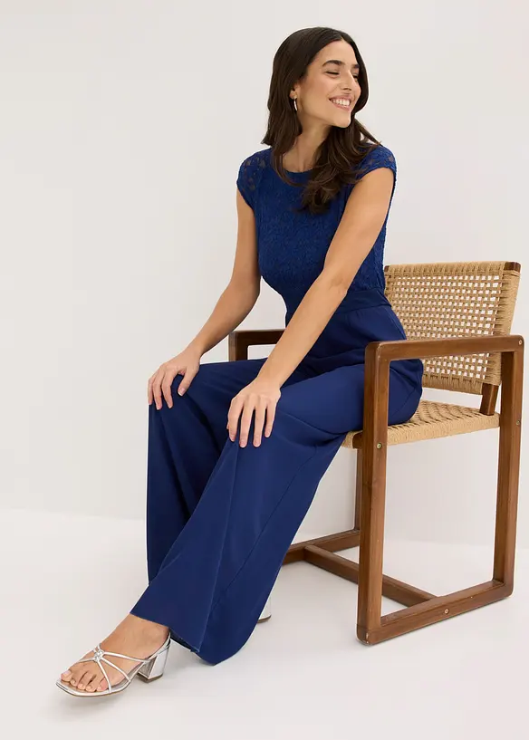 Combinaison en mousseline avec dentelle, bonprix