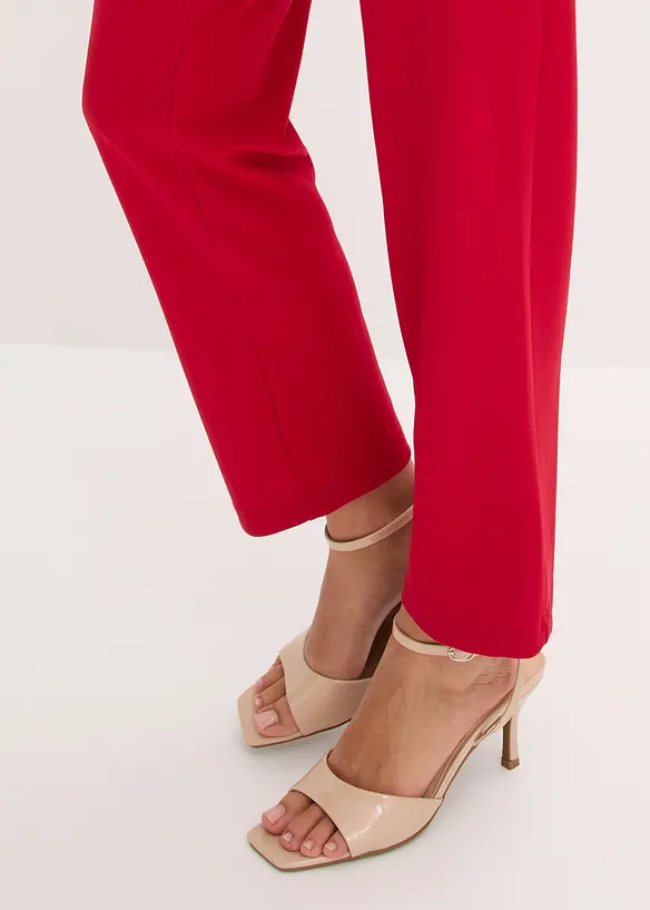 One-Shoulder Overall aus strukturiertem Crep&eacute;, bonprix