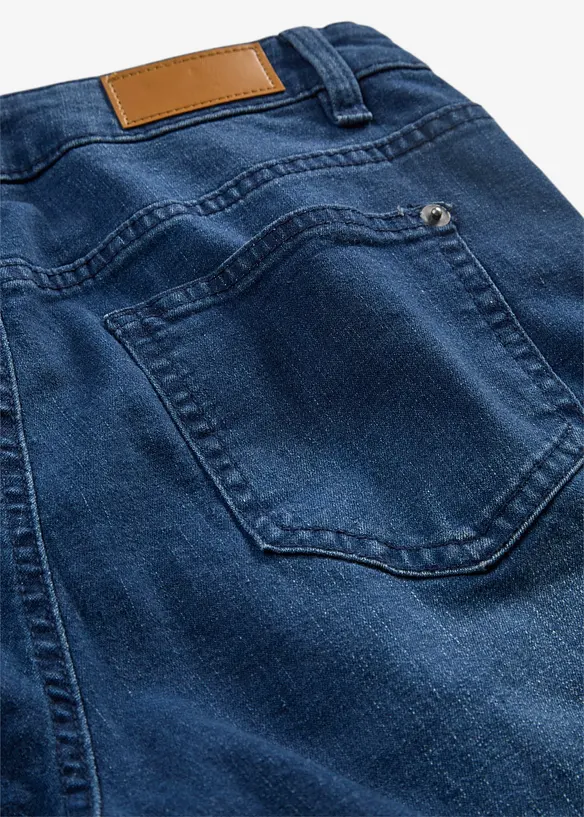 Jean skinny taille haute, cropped, bonprix