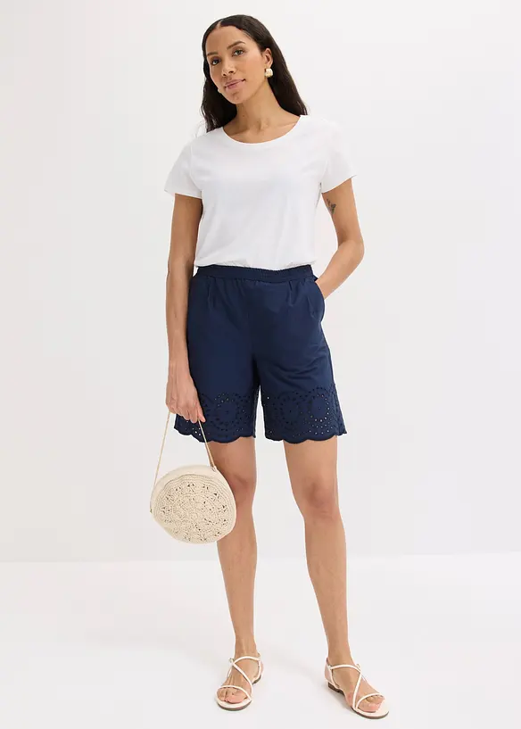 Schlupf-Shorts aus reiner Baumwolle, bonprix