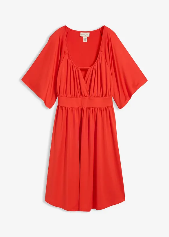 Minikleid mit Volant, bonprix