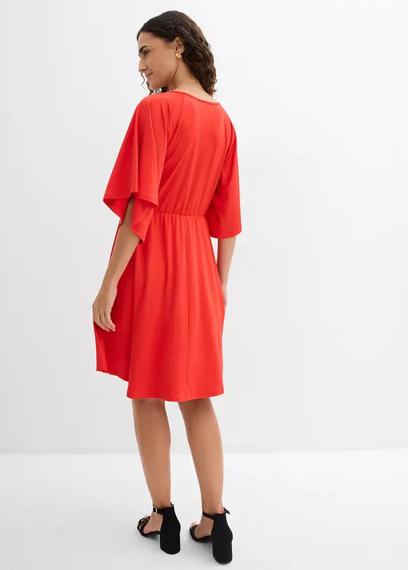 Minikleid mit Volant, bonprix