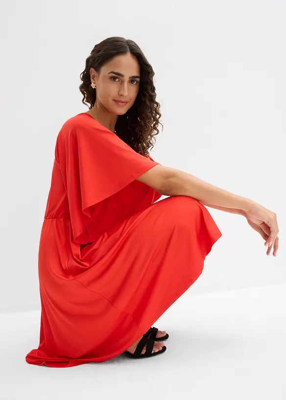 Minikleid mit Volant, bonprix