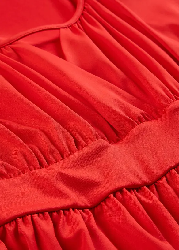 Minikleid mit Volant, bonprix