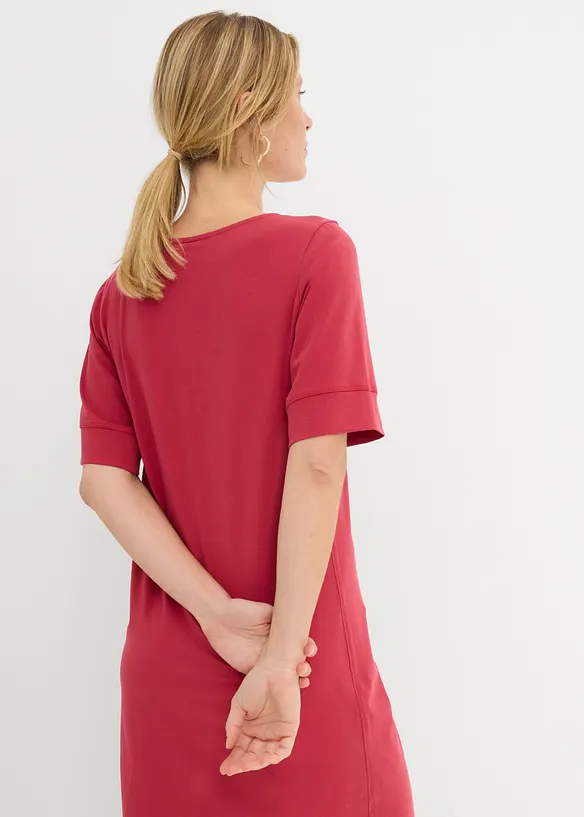 Robe en jersey coton extensible, bonprix