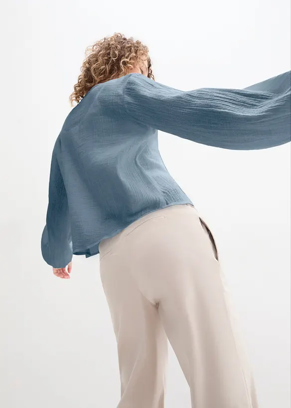 Bol&eacute;ro en gaze de coton, bonprix