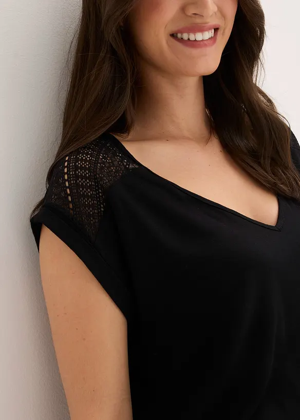 Shirt aus softem Viskose-Mix, bonprix