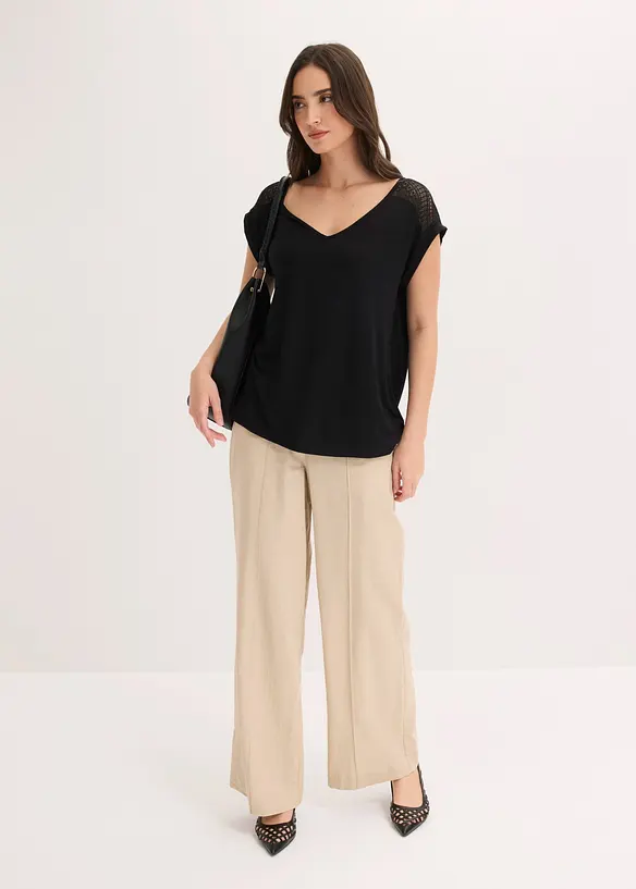 Shirt aus softem Viskose-Mix, bonprix