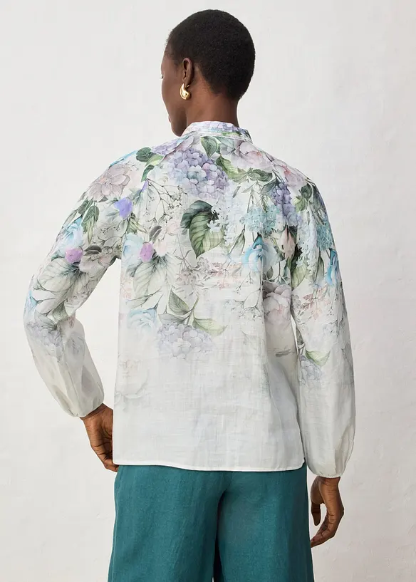 Tunique-blouse en ramie rafra&icirc;chissante, bonprix