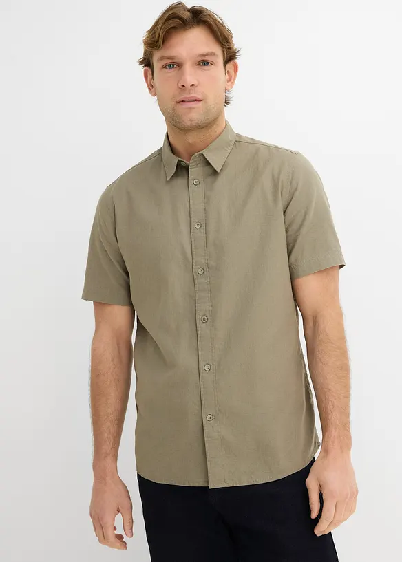 Chemise manches courtes l&eacute;g&egrave;re, bonprix