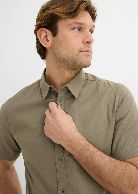 Chemise manches courtes l&eacute;g&egrave;re, bonprix