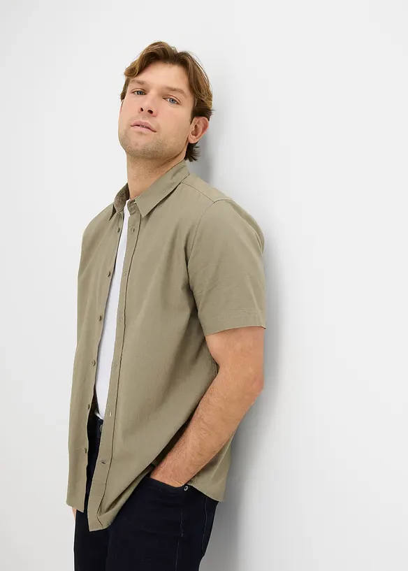 Chemise manches courtes l&eacute;g&egrave;re, bonprix