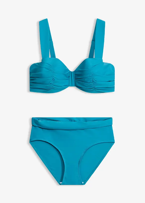 Balconette-Bikini mit gepolsterten Tr&auml;gern (2-tlg.Set), bonprix
