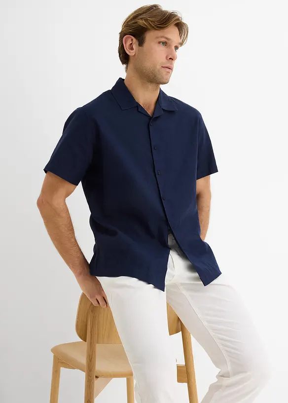 Chemise manches courtes l&eacute;g&egrave;re, ample, bonprix