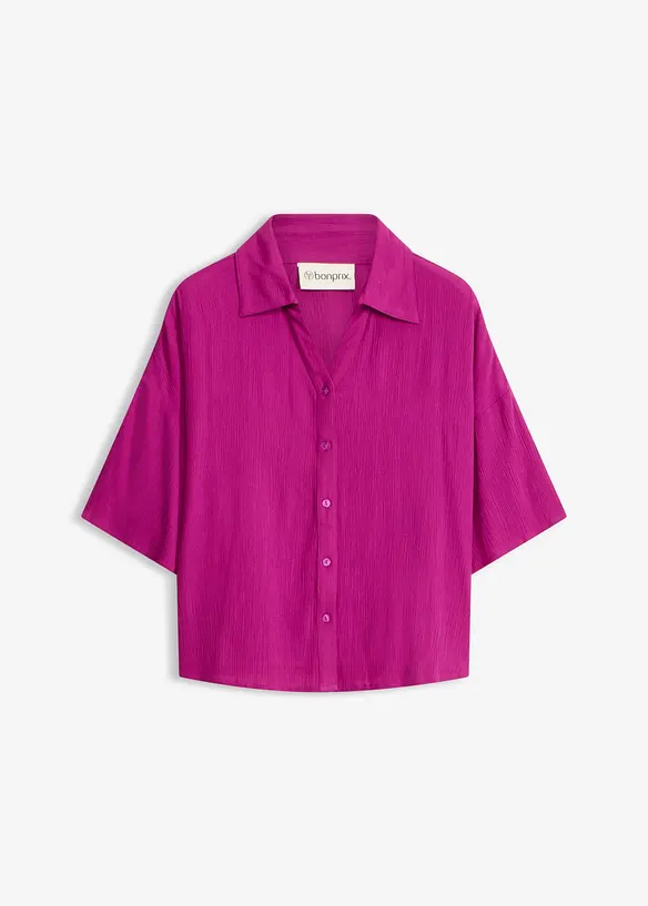 Chemisier court de plage en viscose fluide, bonprix