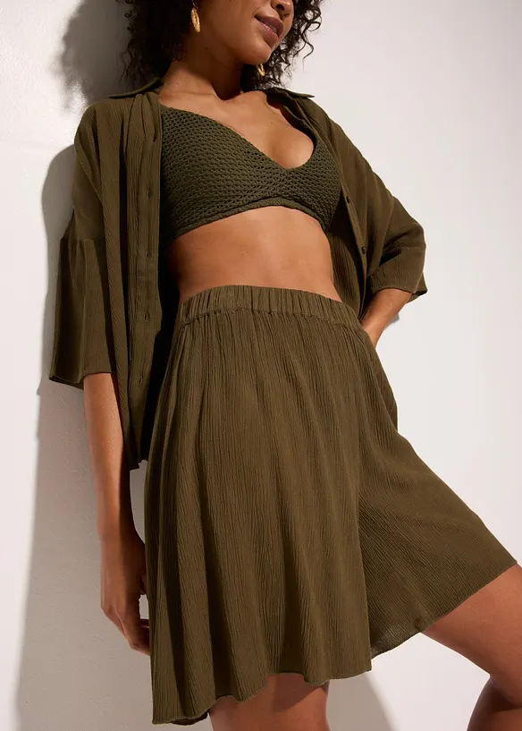 Short de plage en viscose fluide, bonprix