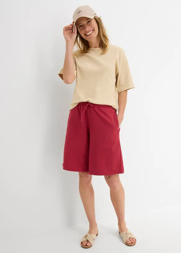 Bermuda sweat 100% coton, bonprix