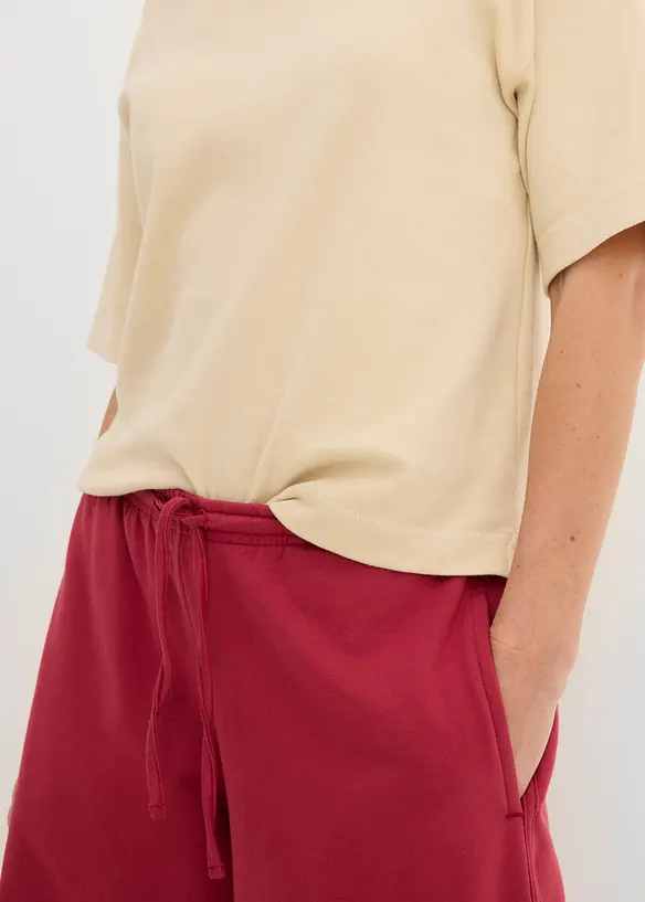 T-shirt boxy en coton &eacute;pais, bonprix