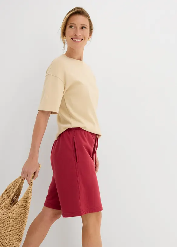 T-shirt boxy en coton &eacute;pais, bonprix