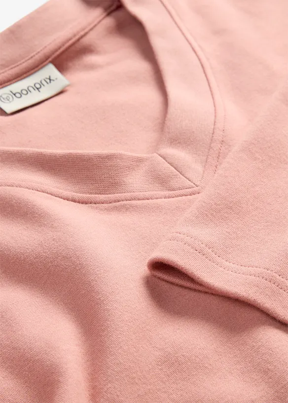 Boxy-Shirt aus schwerer Bio-Baumwolle, bonprix