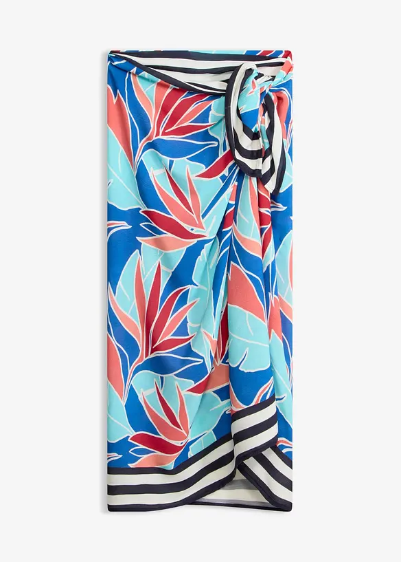 Strandpareo aus flie&szlig;ender Viskose, bonprix