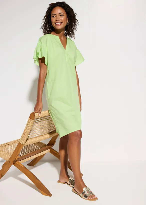 Strandkleid aus reiner Baumwolle, bonprix