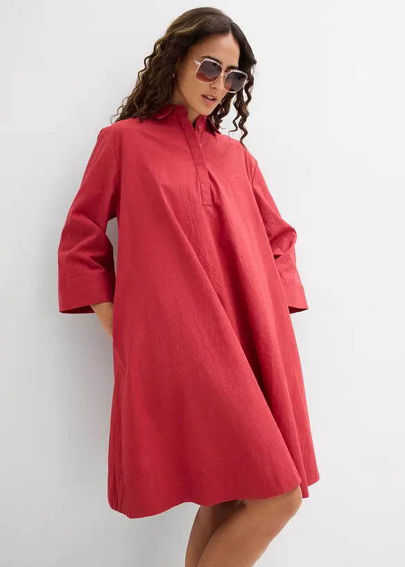 Robe-chemise 100% coton, bonprix