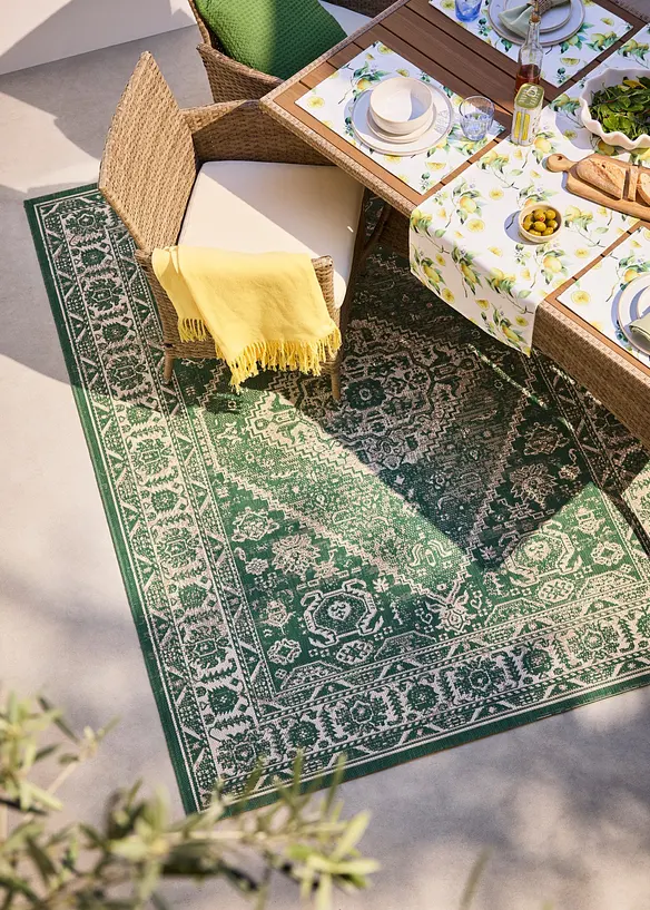 Tapis int&eacute;rieur et ext&eacute;rieur &agrave; motif oriental, bonprix