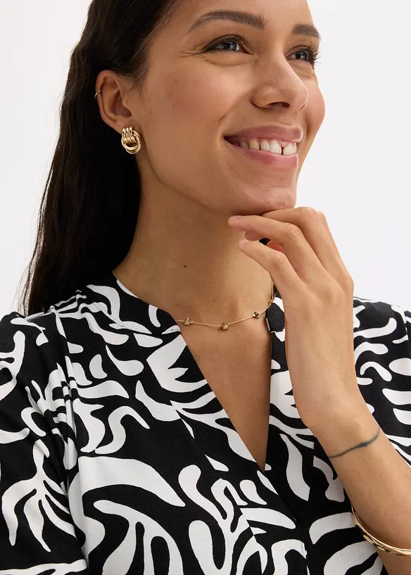 Robe-tunique douce en jersey viscose, bonprix