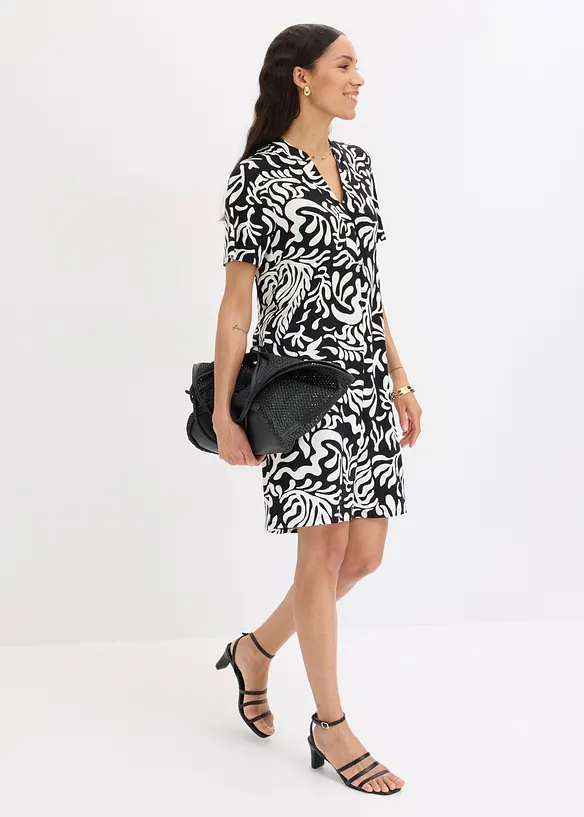 Robe-tunique douce en jersey viscose, bonprix