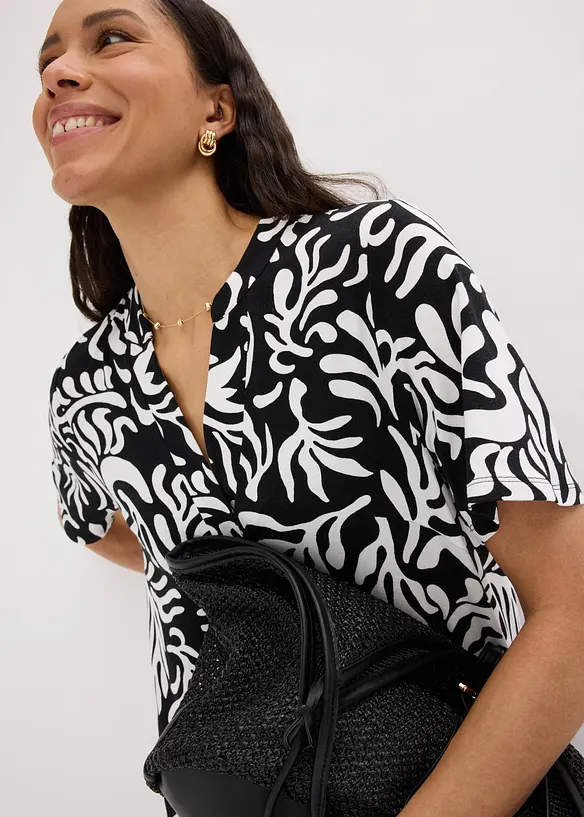 Robe-tunique douce en jersey viscose, bonprix